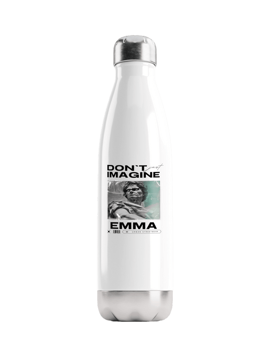 Personalized EMMA Hydration Water Bottle - Modern and Motivational Design