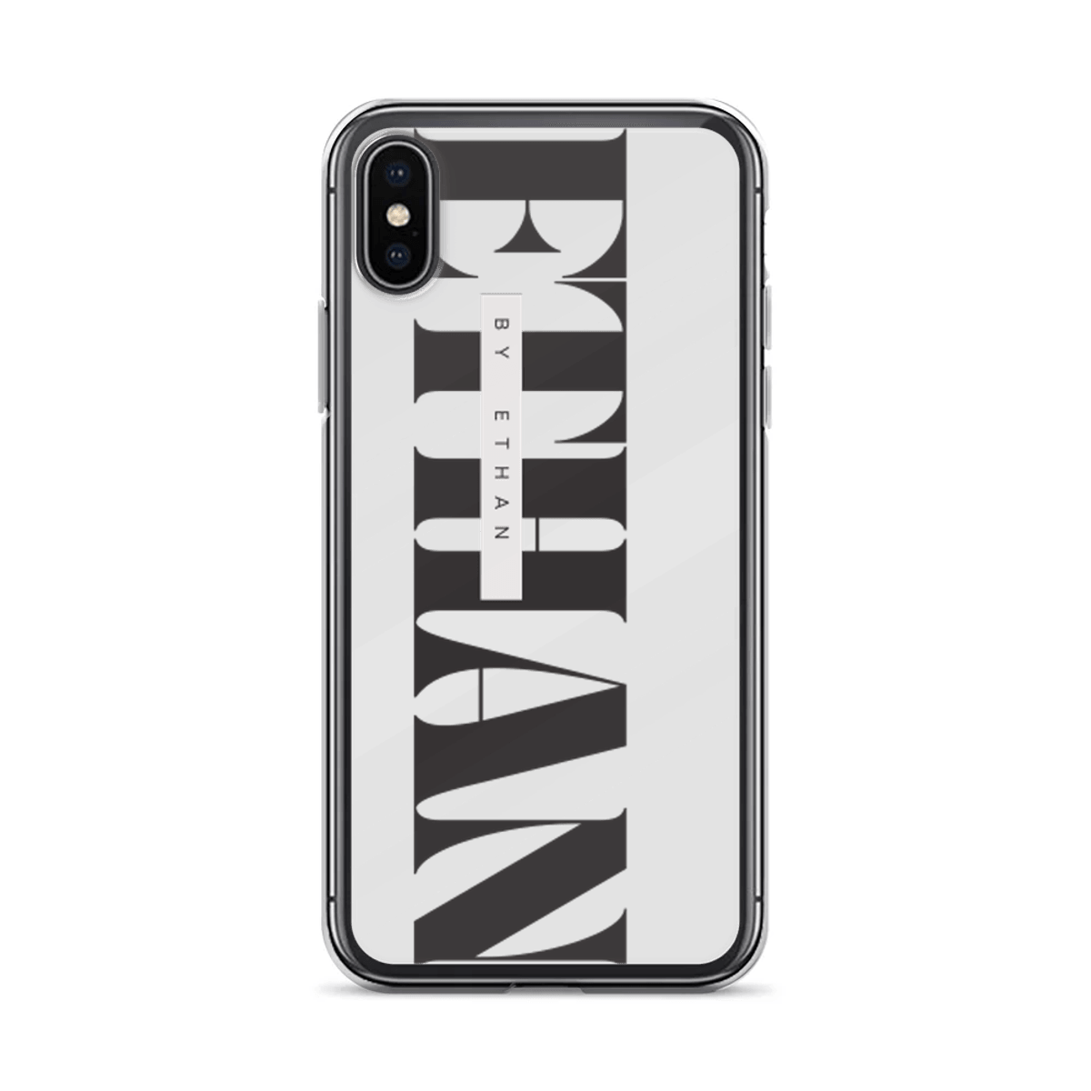 ETHAN Personalized Black Gradient Case