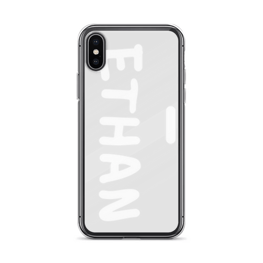 ETHAN's Vibrant Black & White Phone Case