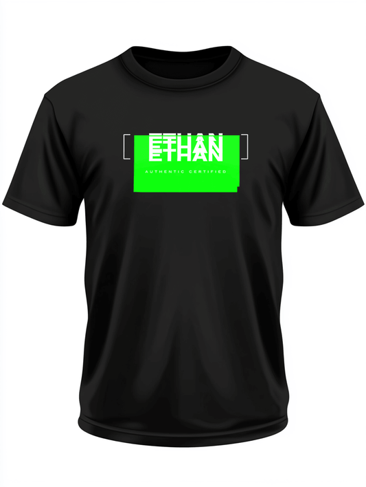 ETHAN's Personalized Authentic Certified T-Shirt
