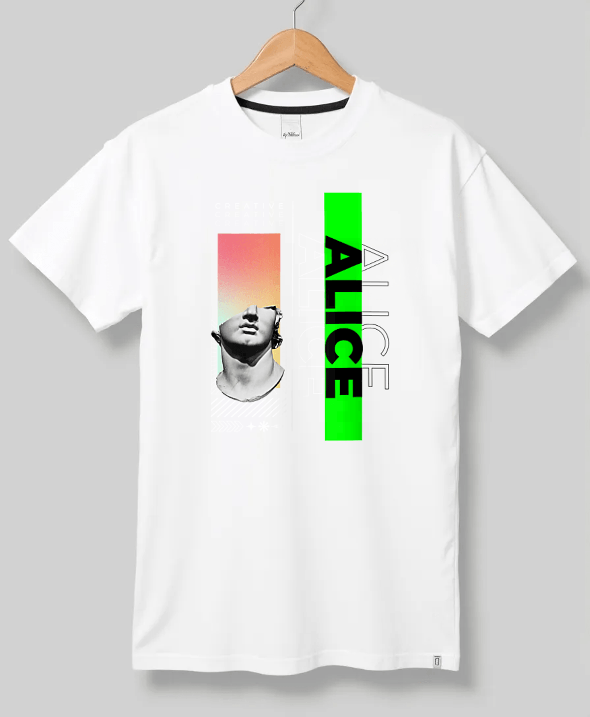 ALICE's Personalized T-Shirt - Art Meets Individuality