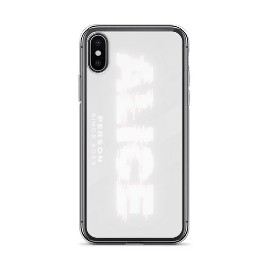 ALICE Futuristic Neon Personalized Phone Case