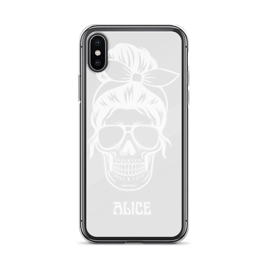 ALICE Skull Design Personalized Phone Case