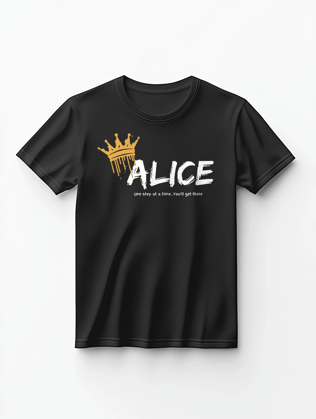 ALICE's Personalized Crown T-Shirt