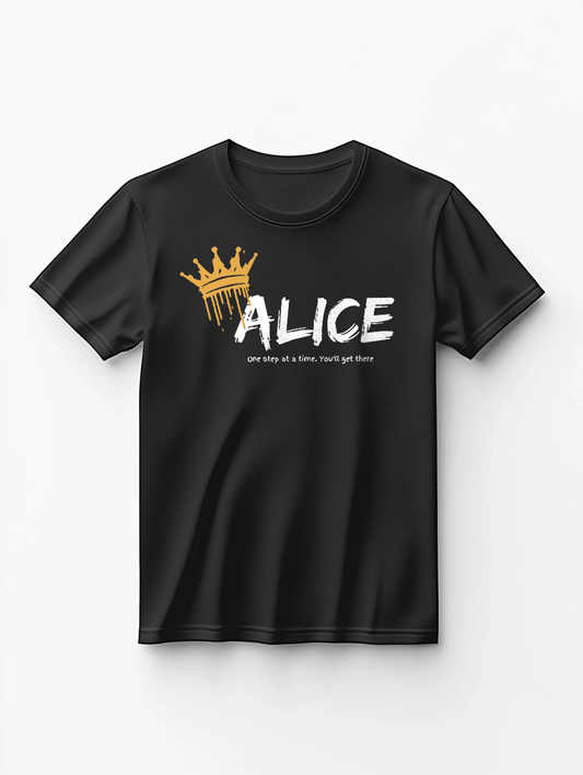ALICE's Personalized Crown T-Shirt