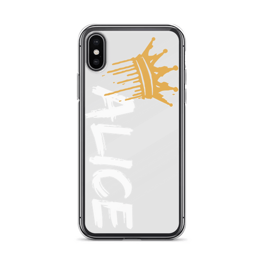 ALICE's Regal Crown Personalized Phone Case
