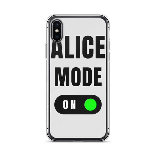 ALICE Mode On - Personalized Phone Case