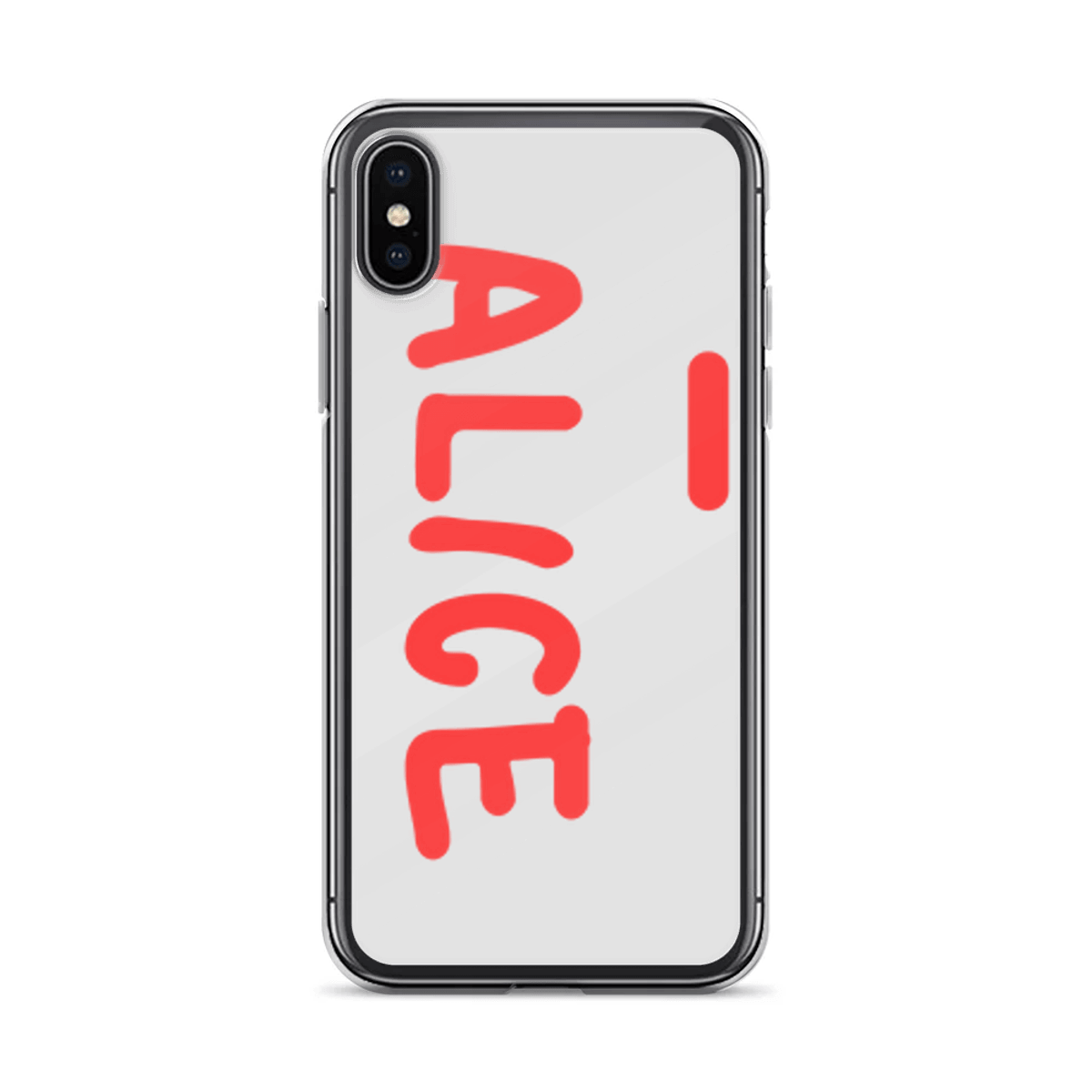 ALICE Graffiti-Inspired Personalized Phone Case