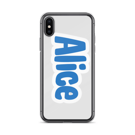 ALICE Personalized Phone Case - Bold Design