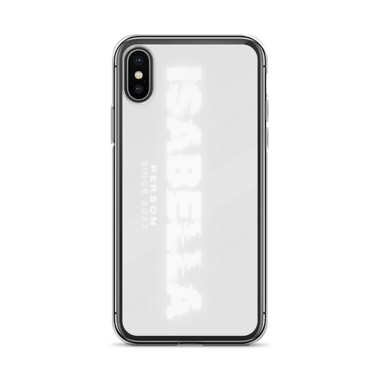 ISABELLA Neon Green Personalized Phone Case