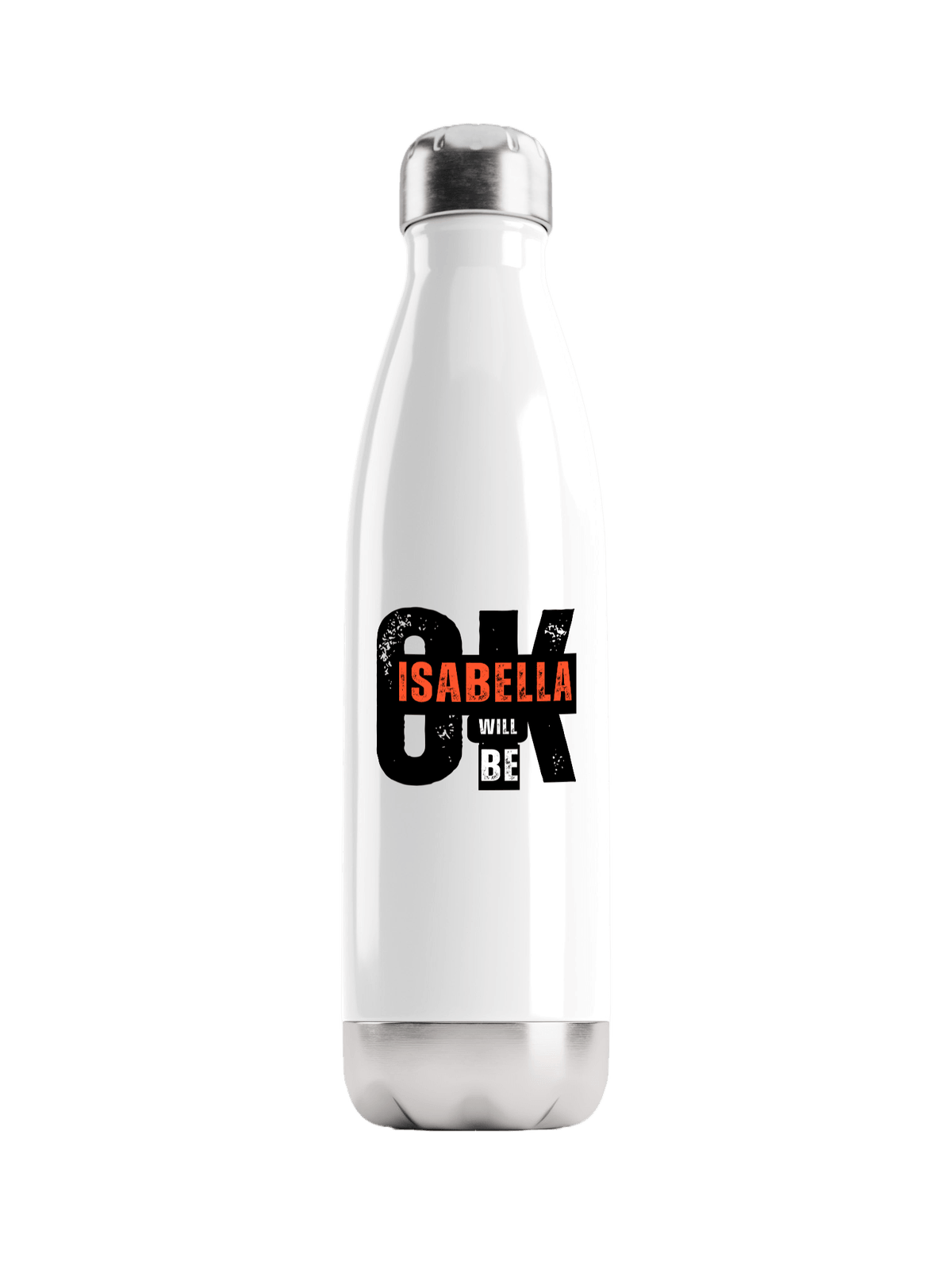 ISABELLA's Personalized 'OK WILL BE' Water Bottle