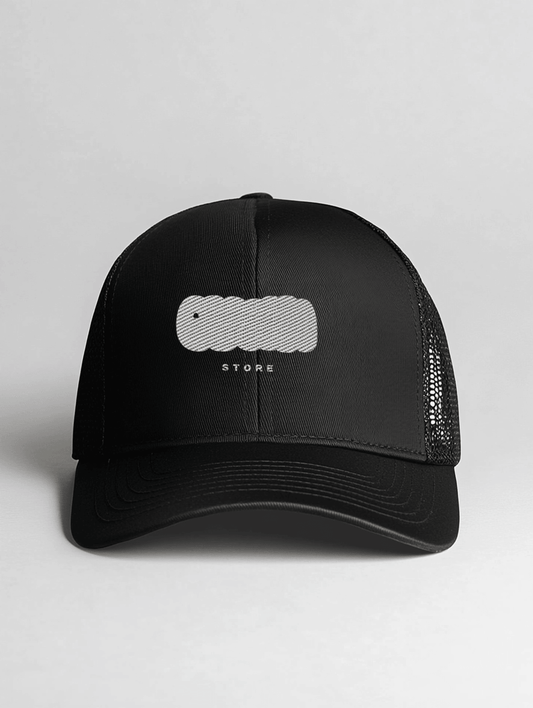 EVAN's Personalized Black Hat - Chic Design