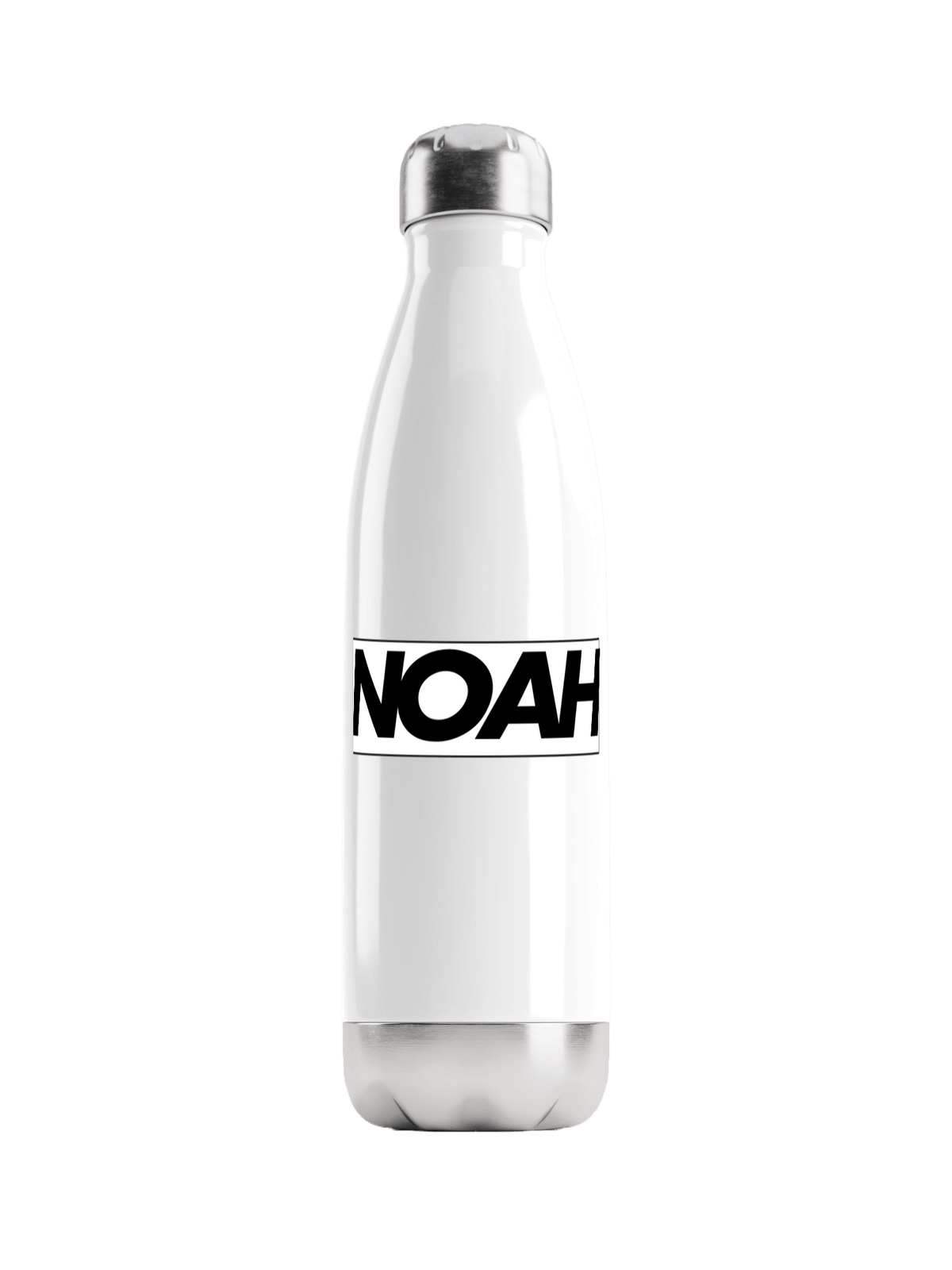 NOAH Personalized Water Bottle - Modern Design