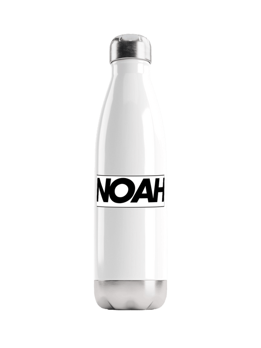 NOAH Personalized Water Bottle - Modern Design