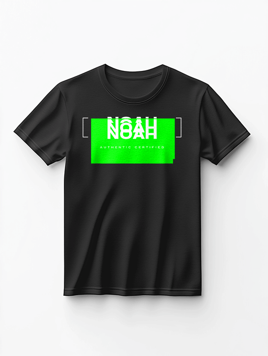Bespoke Black NOAH T-Shirt: Authentic Certified for NOAH