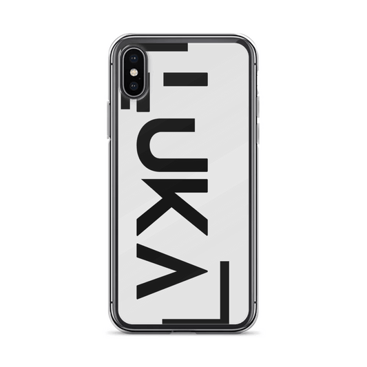 LUKA Phone Case with Modern Diagonal Stripe Design