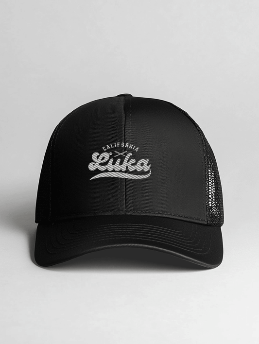 LUKA's Personalized Black Cap - Stylish & Comfortable