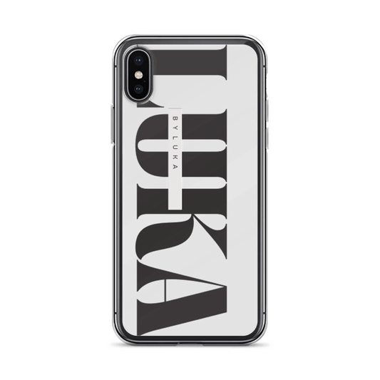 Unique LUKA Phone Case With Stylish Monochrome Tones