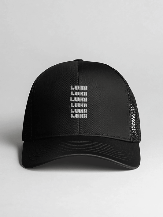 Stylish Personalized LUKA Cap - Modern Rainbow Design
