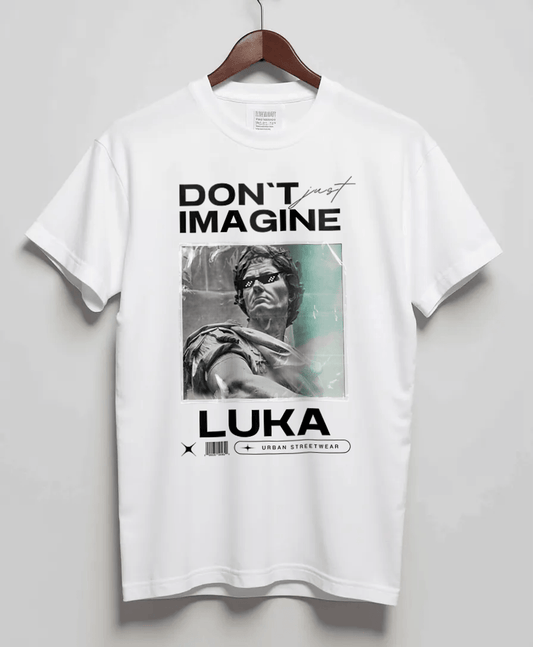 LUKA's Bold Personalized T-shirt - Urban Streetwear Fashion