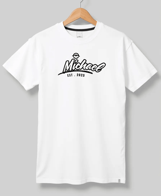 MICHAEL Personalized T-Shirt | EST. 2025 Design
