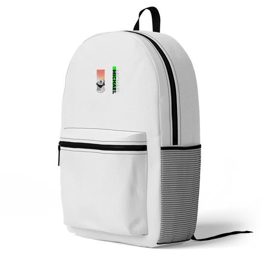 MICHAEL Personalized Backpack - Modern Design