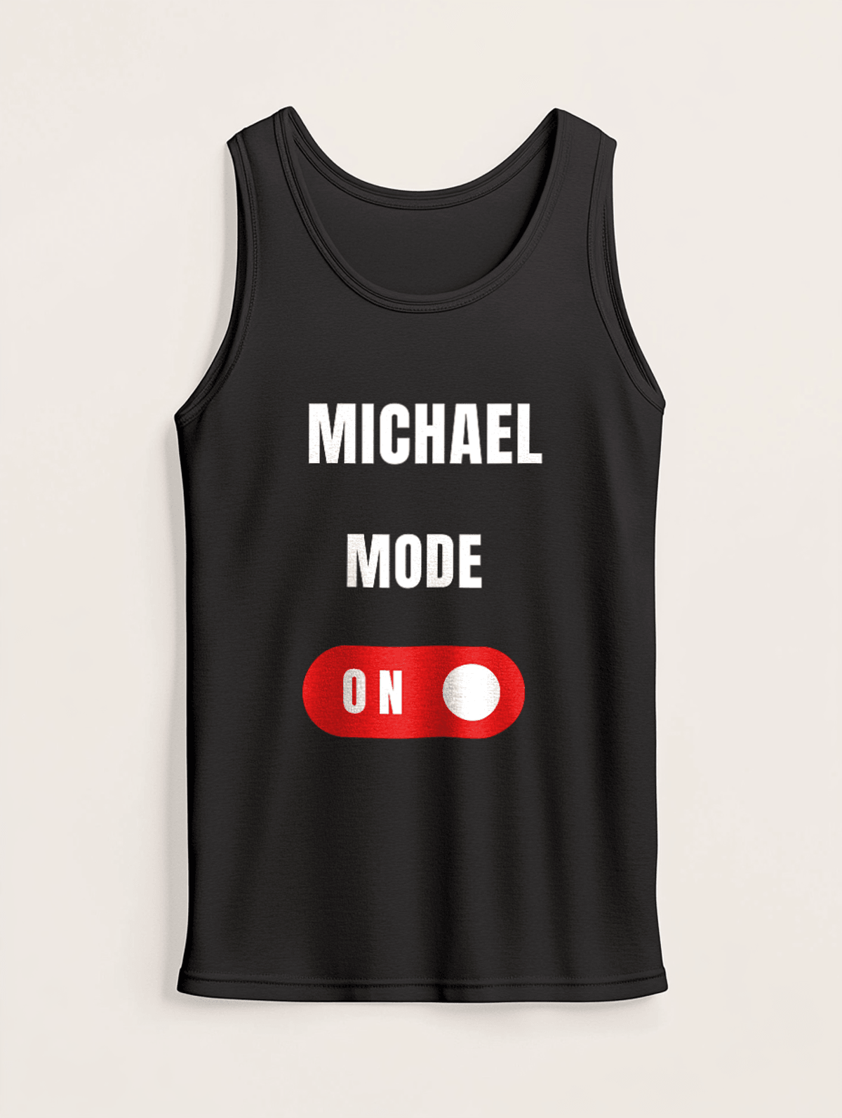 MICHAEL's Personalized 'MODE ON' Tank Top