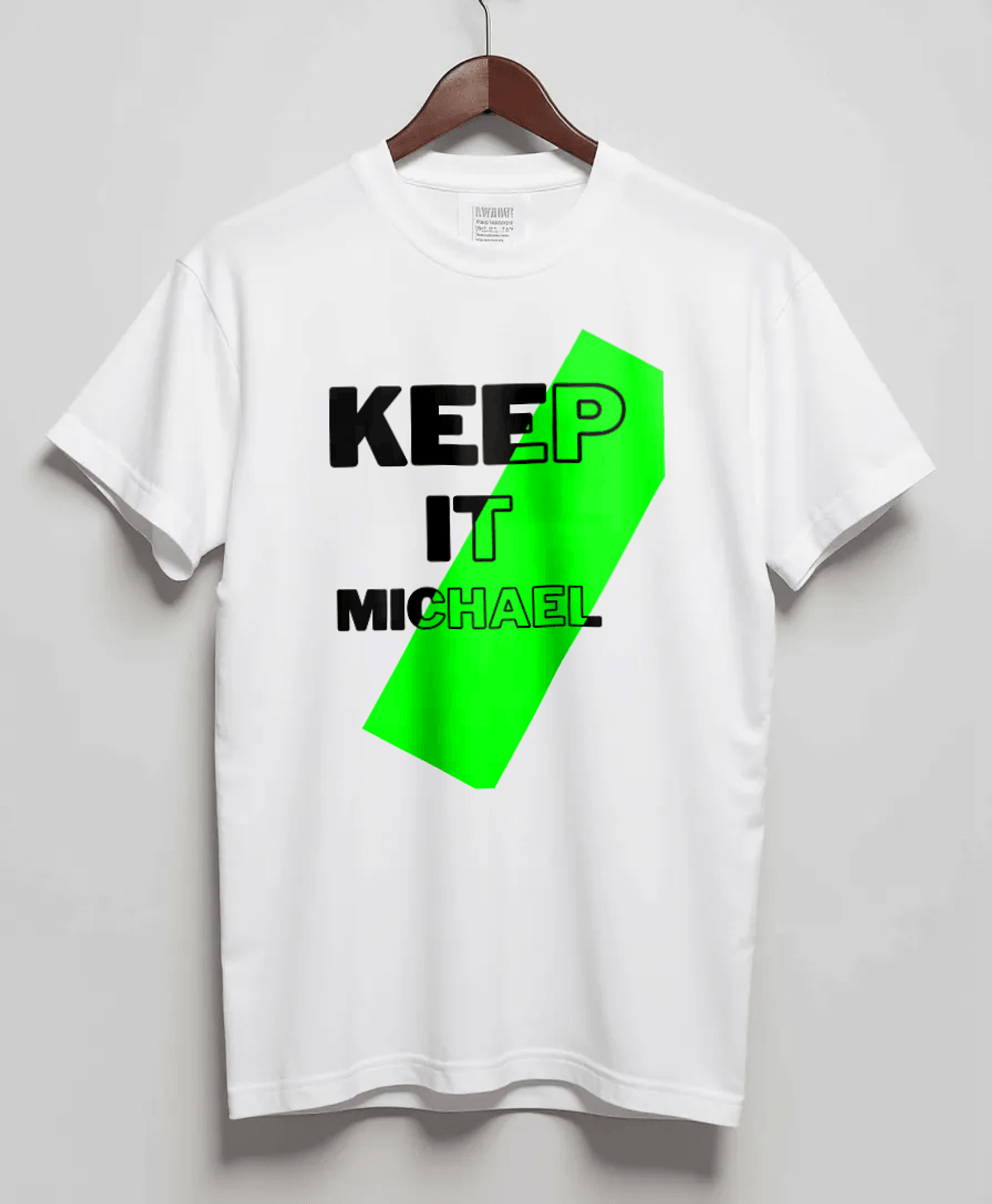MICHAEL Personalized T-Shirt - Bold Design