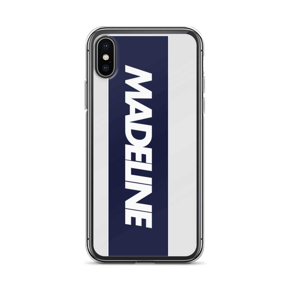 MADELINE Personalized Phone Case - Navy Stripe
