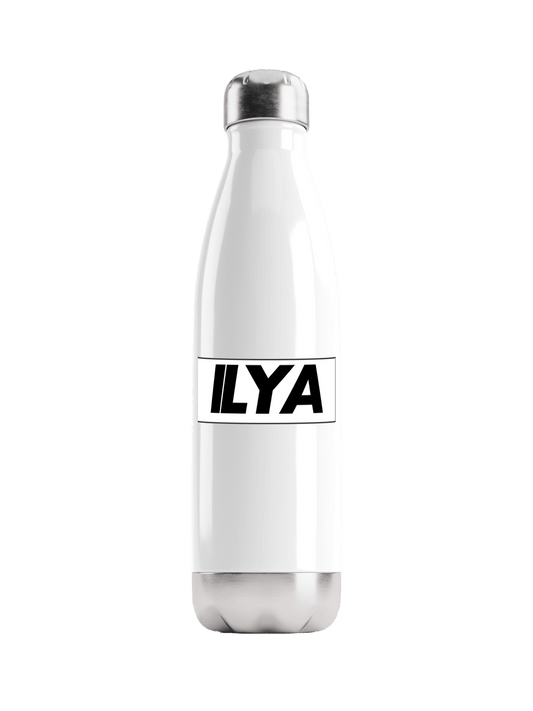 ILYA Personalized Water Bottle - Modern Design