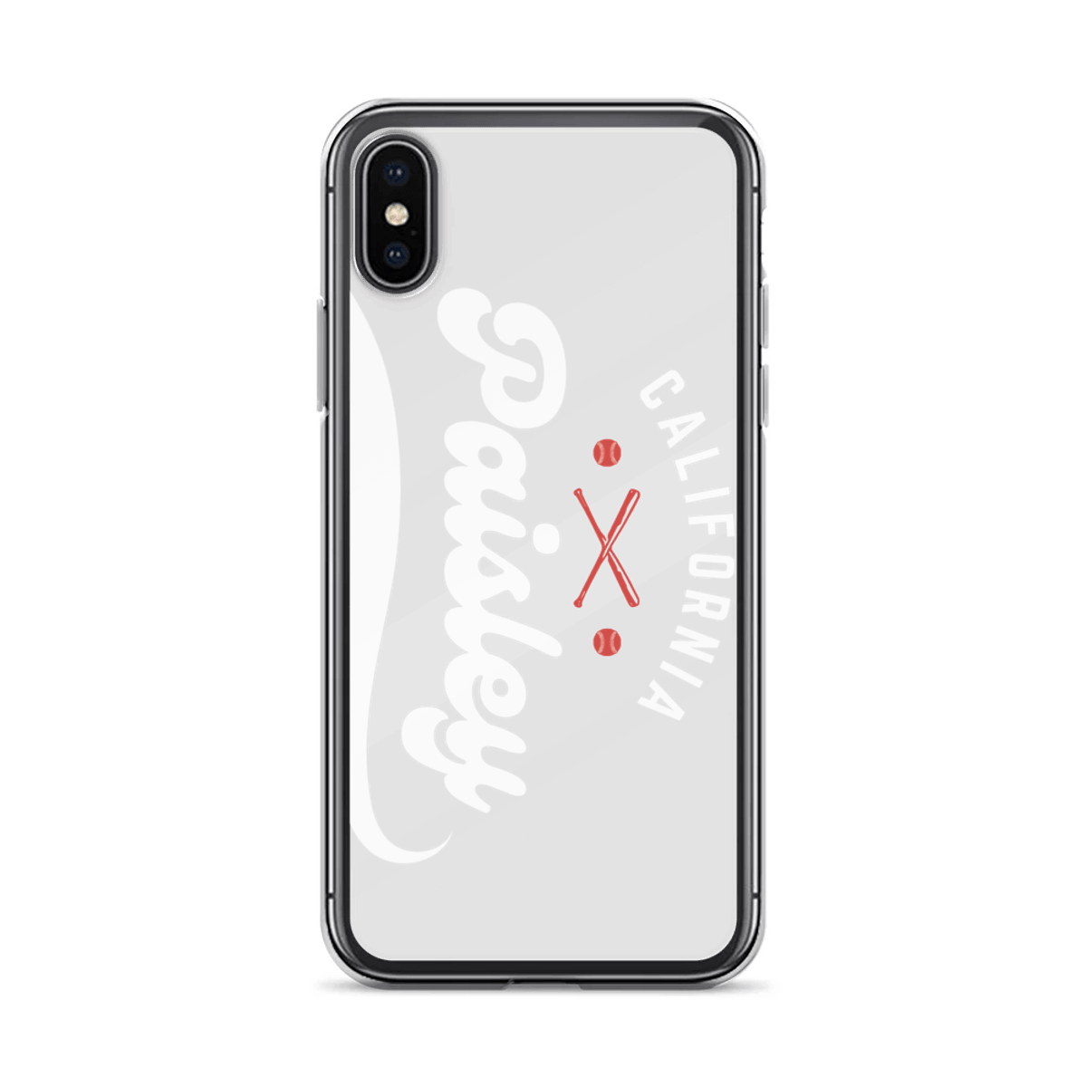 PAISLEY Baseball-Inspired Personalized Phone Case