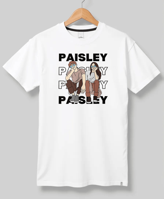 PAISLEY Personalized T-Shirt - Trendy Illustration