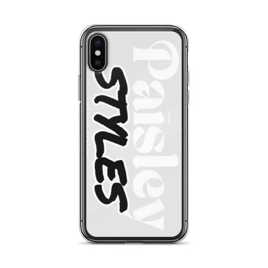 PAISLEY Graffiti-Inspired B&W Phone Case