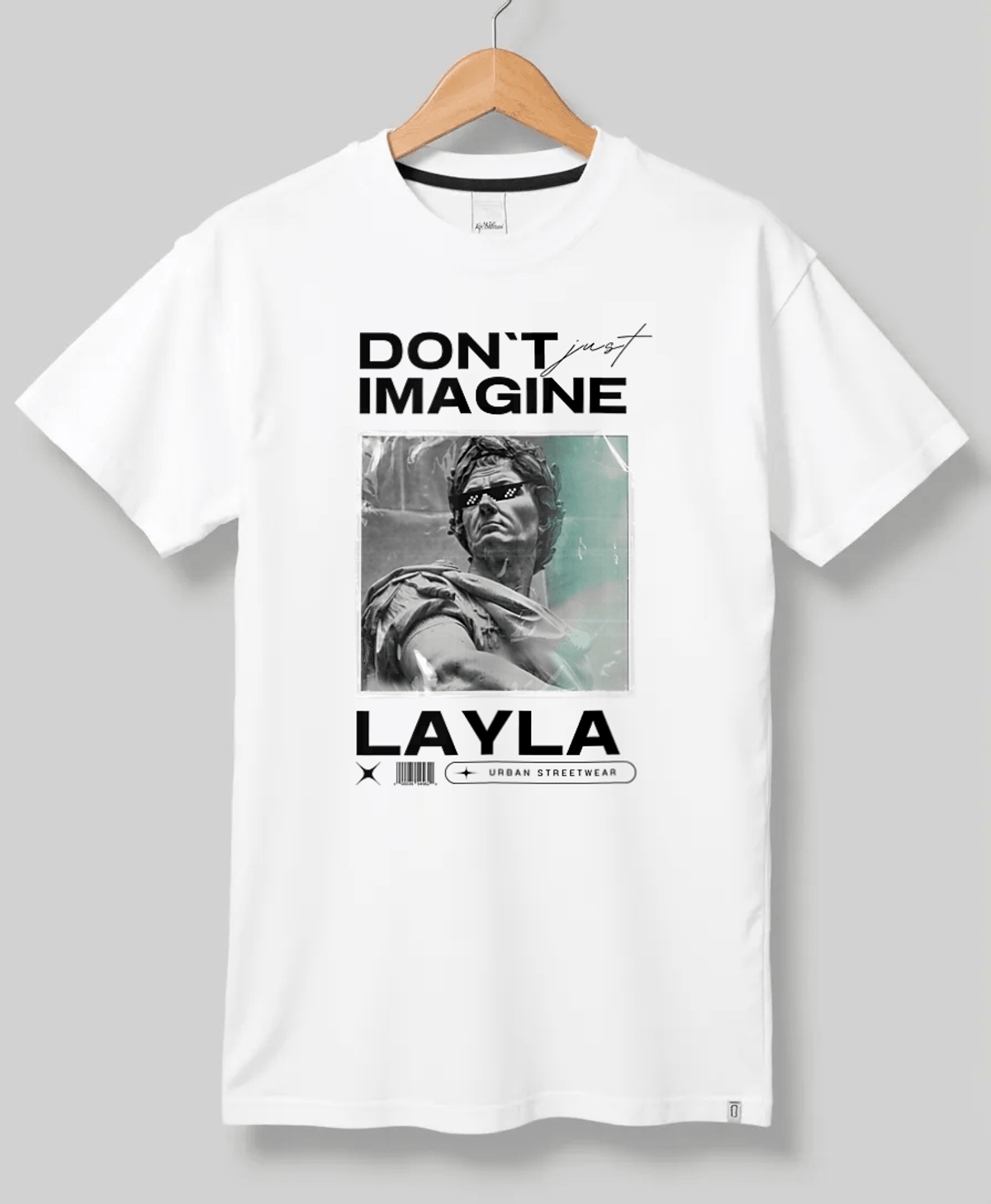 LAYLA Urban Streetwear T-Shirt | Bold Design