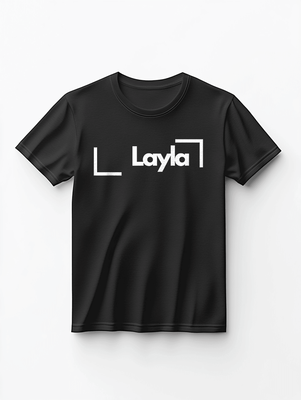 LAYLA Personalized T-Shirt with Geometric Frames
