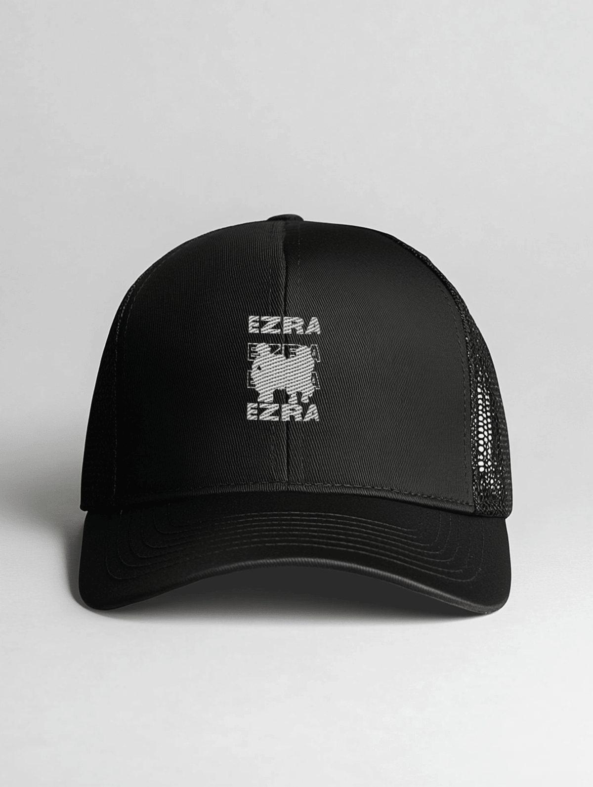 Stylish EZRA Cap with Unique Animated Figures Design