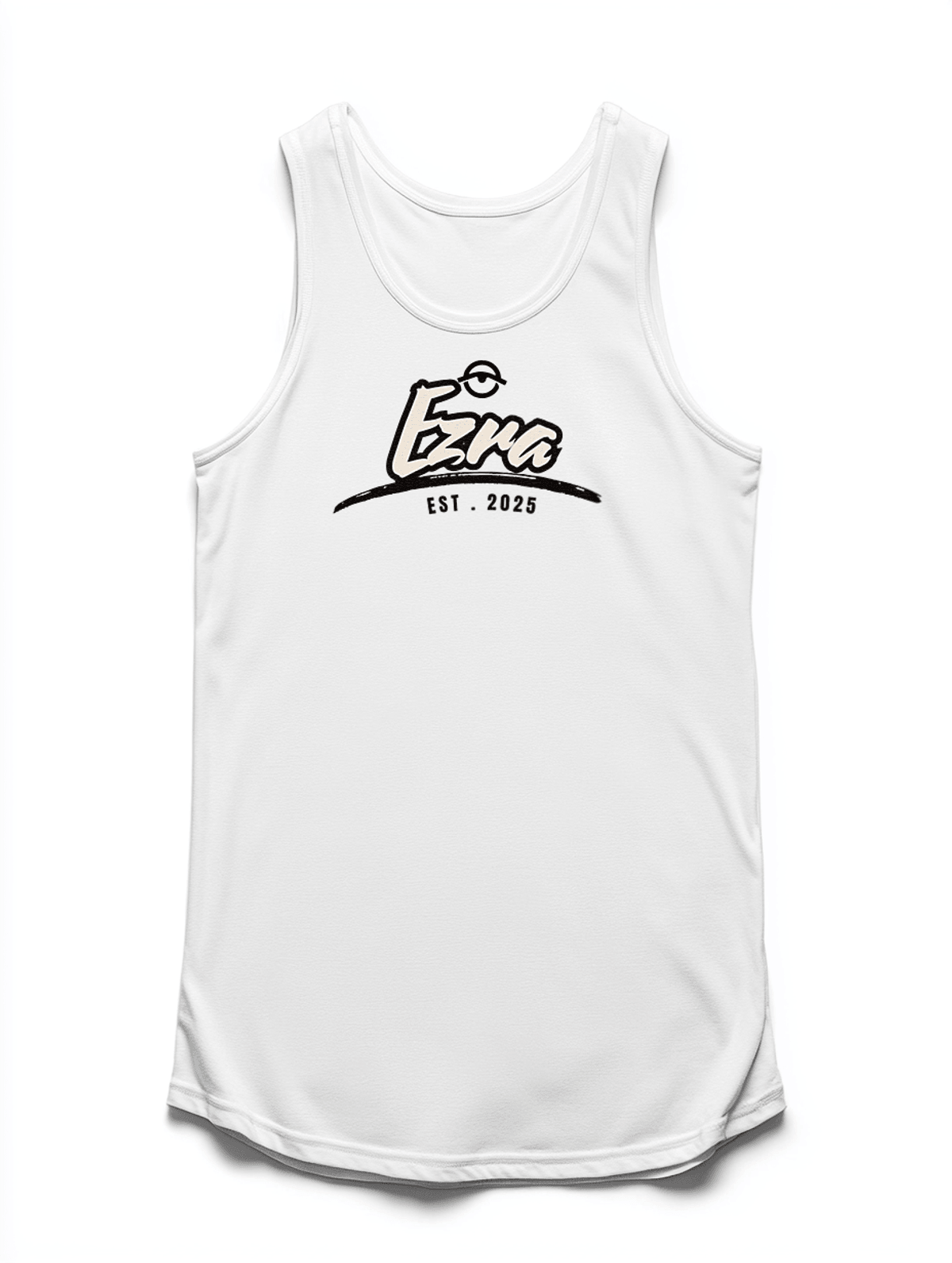 Personalized EZRA Tank Top - Sleek, Modern Design