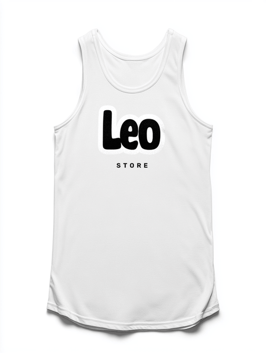 Unique LEO Personalized Tank Top - Minimalist Style Design