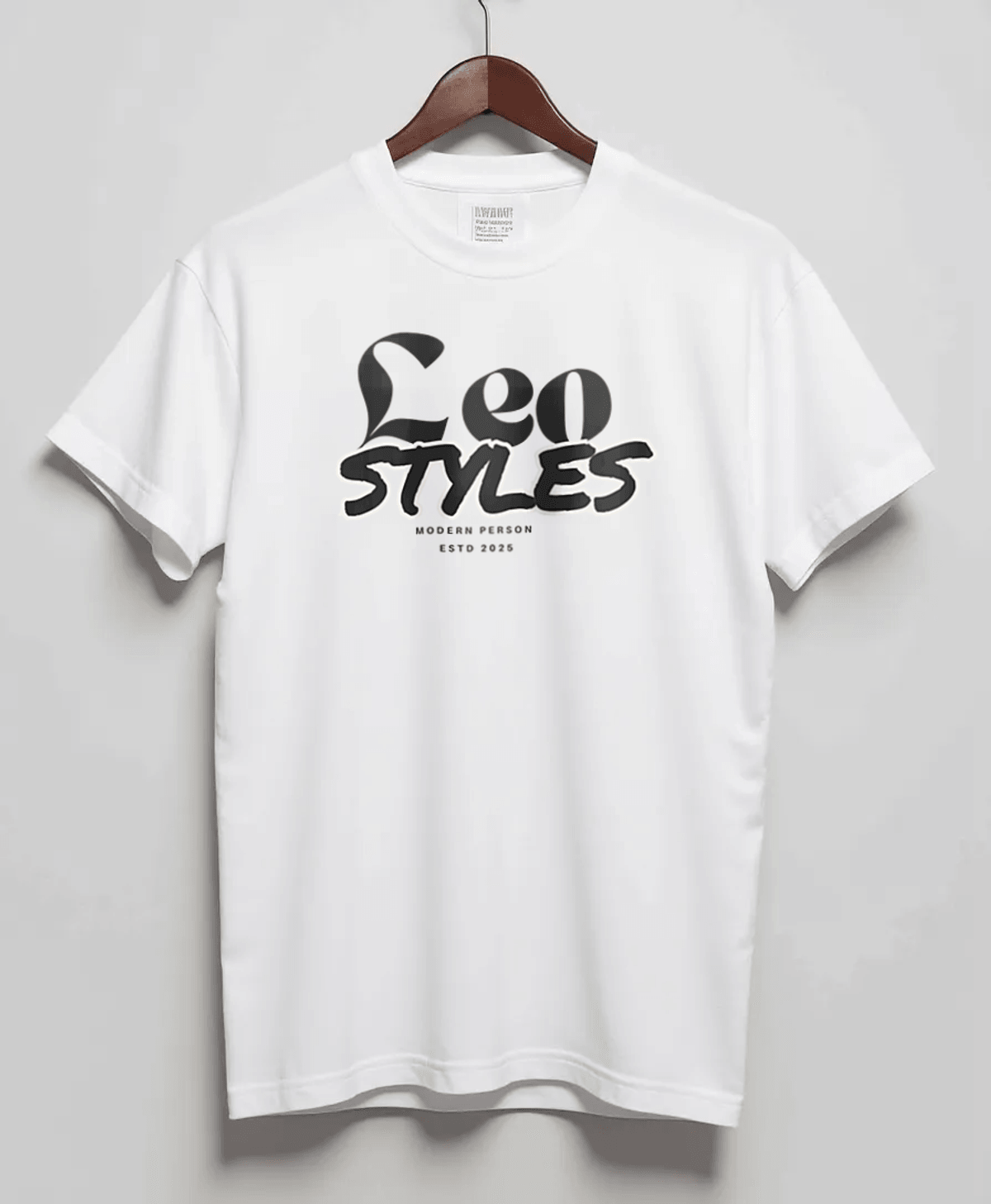 Contemporary Personalized LEO T-Shirt - Unique and Stylish