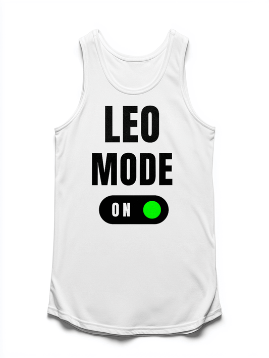 LEO's 'Mode On' Personalized Tank Top - Bold Design
