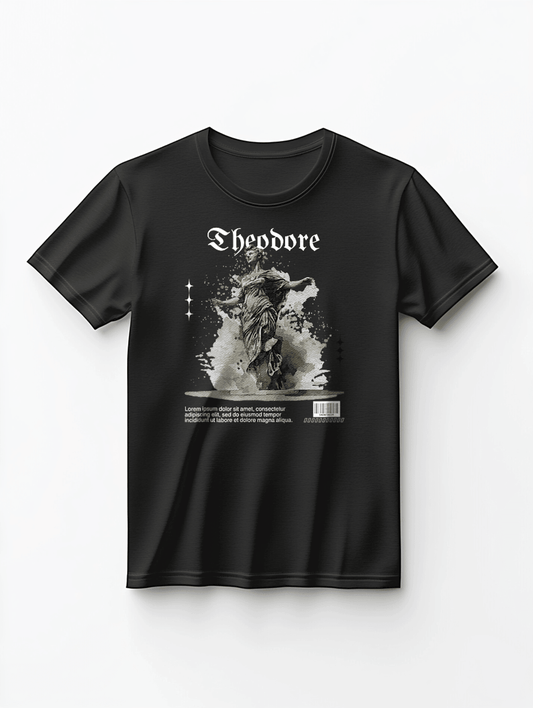 THEODORE's Personalized Statue Design T-Shirt