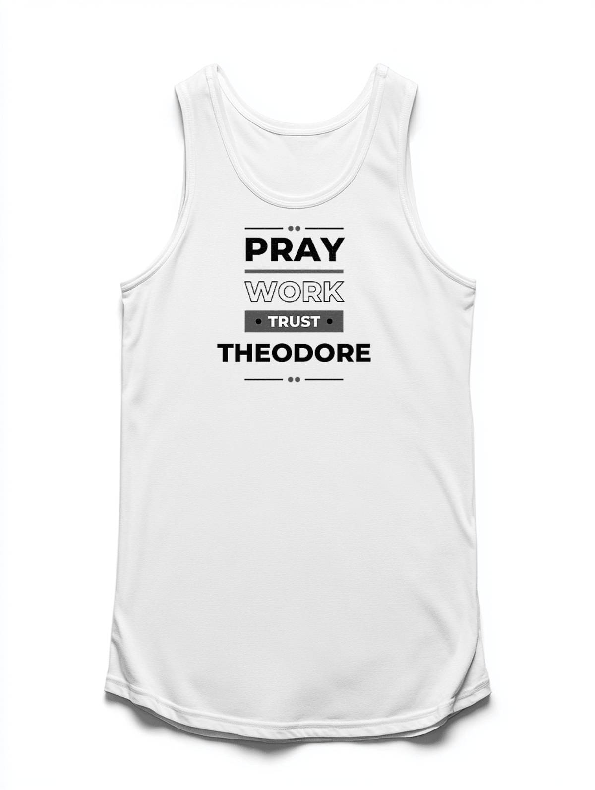 THEODORE's Personalized Motivational Tank Top