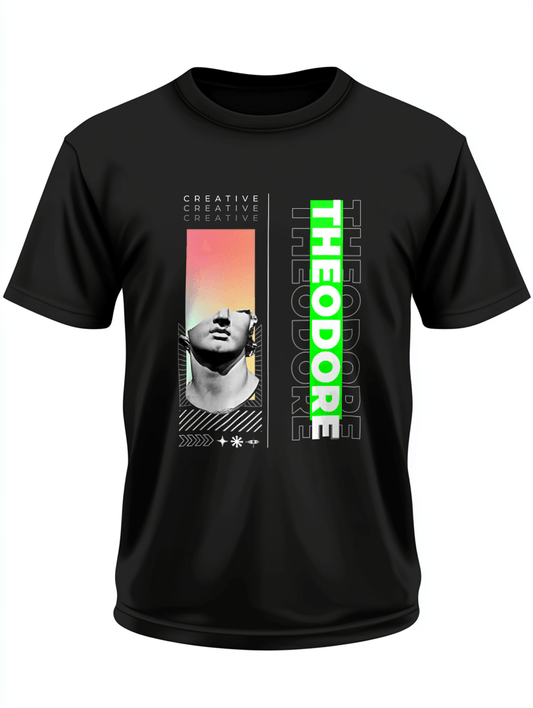 THEODORE Personalized T-Shirt - Avant-Garde Design