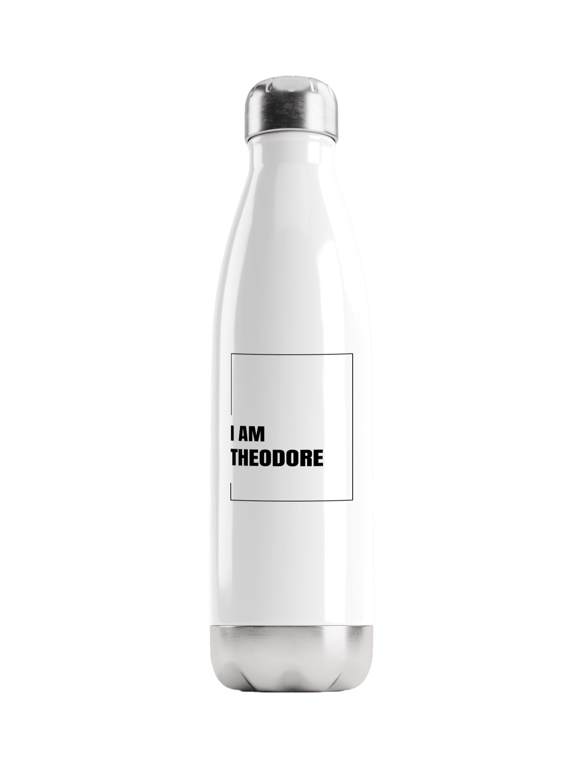 THEODORE Personalized Water Bottle - Minimalist Design