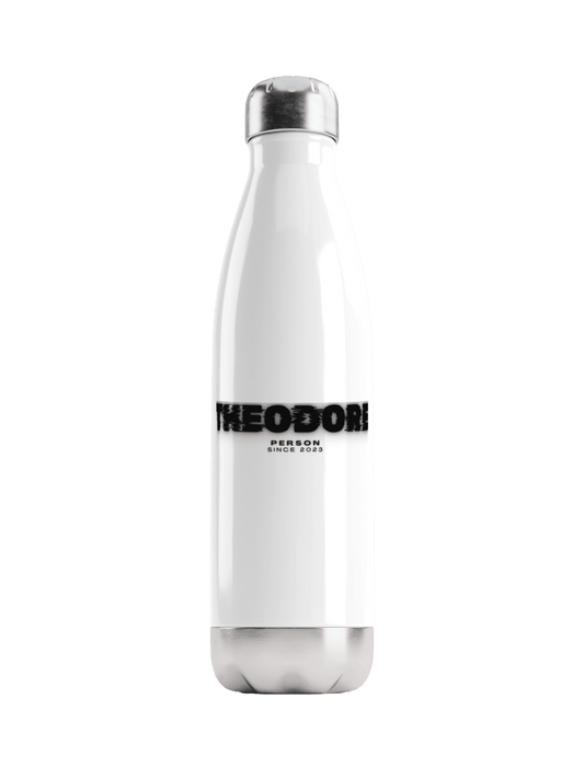THEODORE's Stainless Steel Water Bottle - Glitch Design