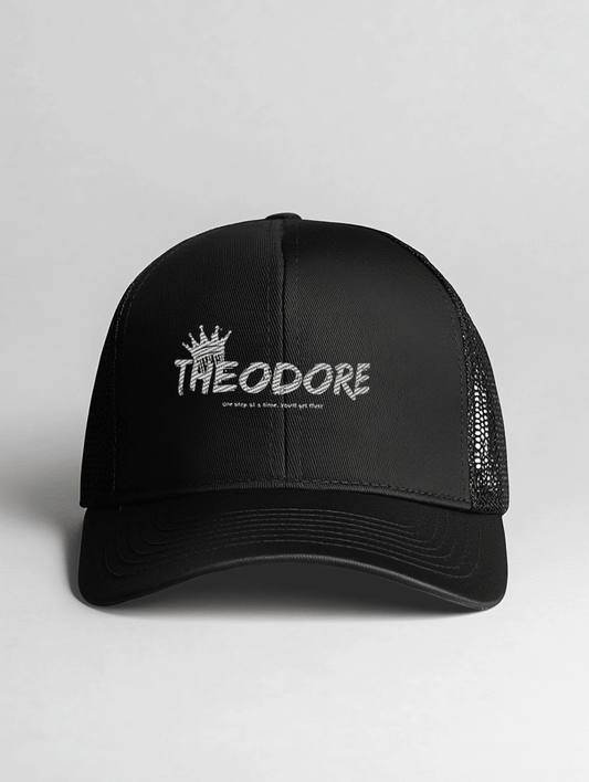 THEODORE Personalized Crown Cap - Black