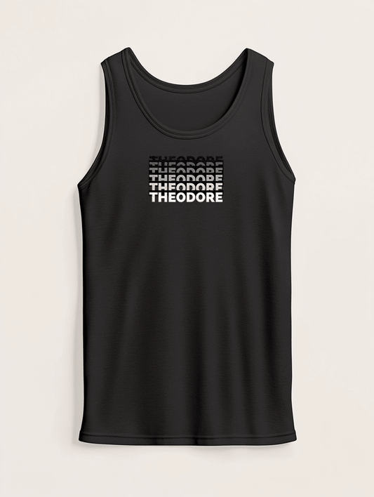 THEODORE Personalized Tank Top - Bold Design