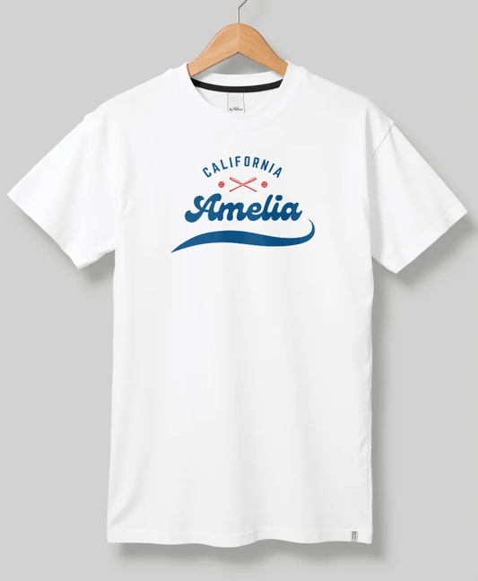 AMELIA California-Inspired Personalized T-Shirt