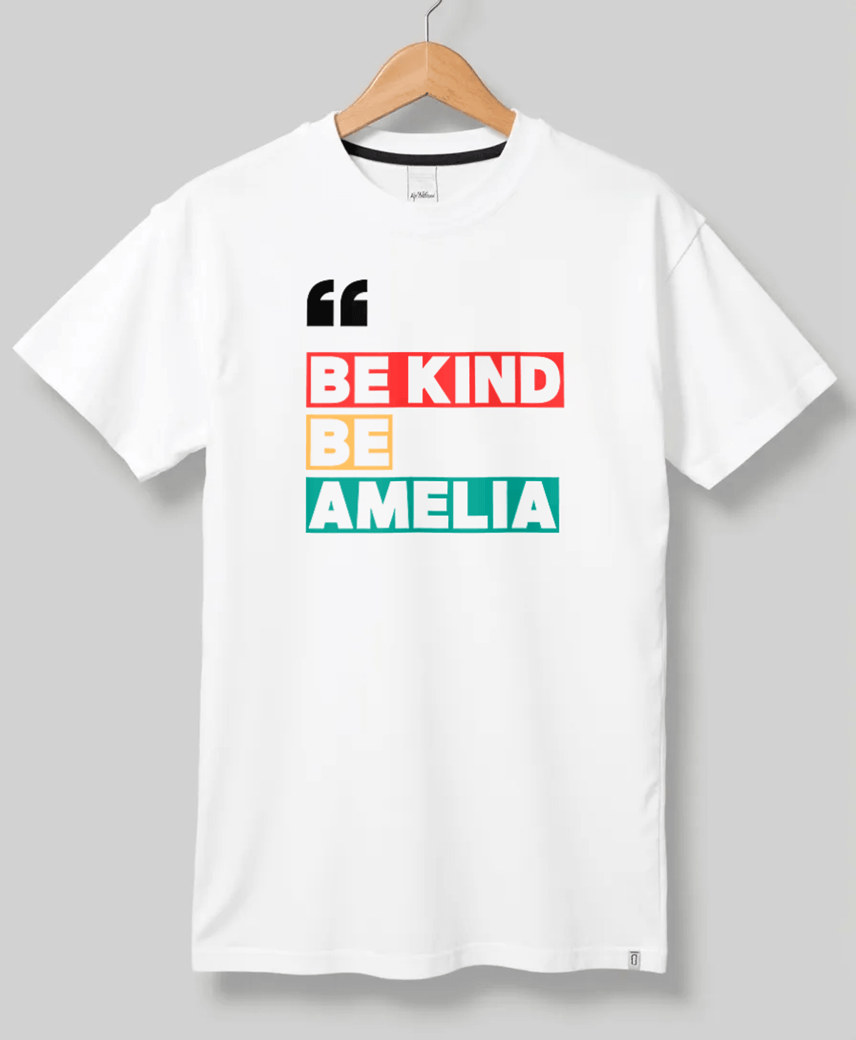 AMELIA Personalized T-Shirt - Be Kind