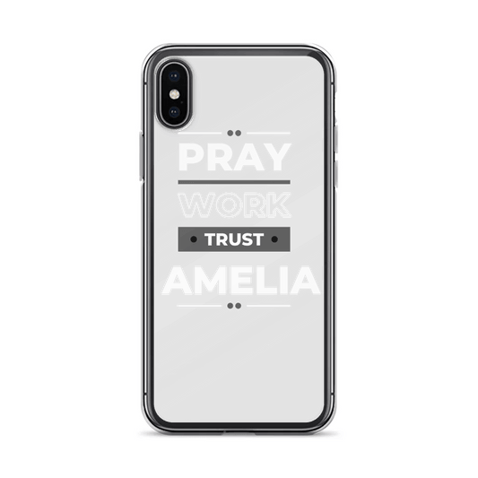 AMELIA Personalized Case - Pray Work Trust Design